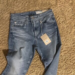 AG Adriano Goldschmied Light Blue Denim Jeans